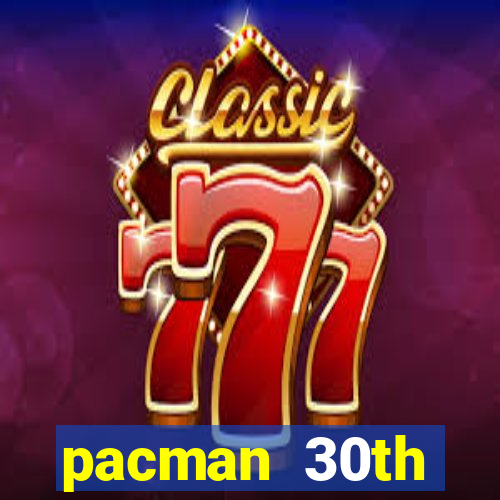 pacman 30th anniversary sonic